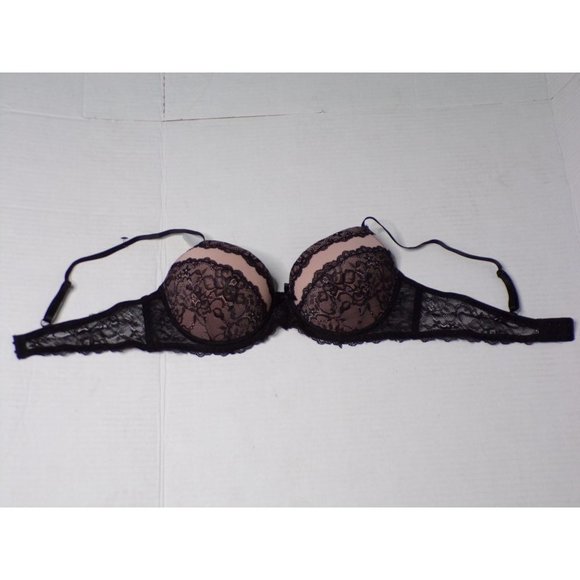 FELINA Light Lift Pushup Bra Black 36B NEW $54 #F5822s2 - Picture 4 of 8